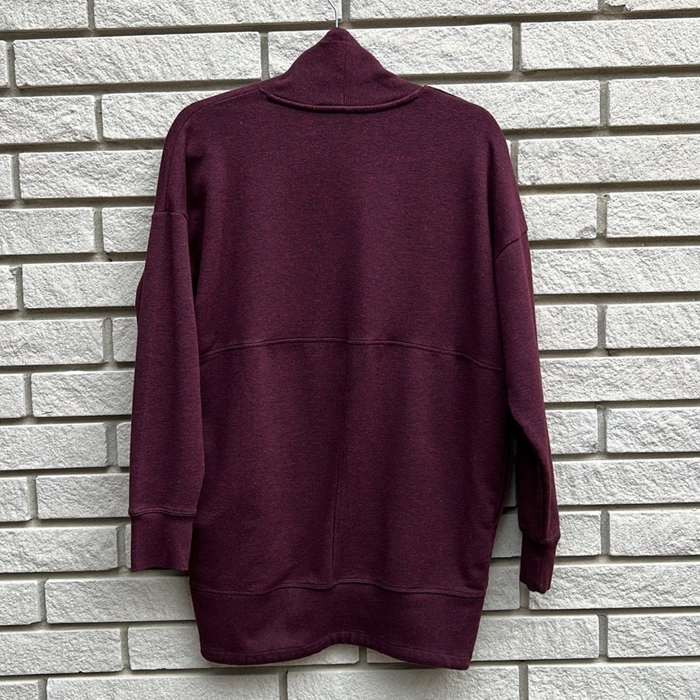 Hyba Open Cardigan with Ribbed Hem Size Small - Picture 10 of 10